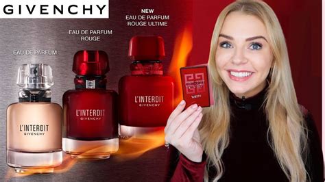 givenchy l'interdit rouge vs original|Givenchy l'interdit rouge review.